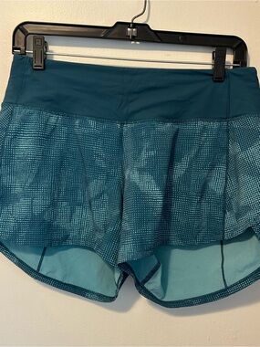 Lululemon Running Shorts - Size 6 - Teal
